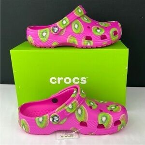 Crocs - ‘Kiwi’ Classic Clogs. Woman SZ: Various. NWT. Firm!
